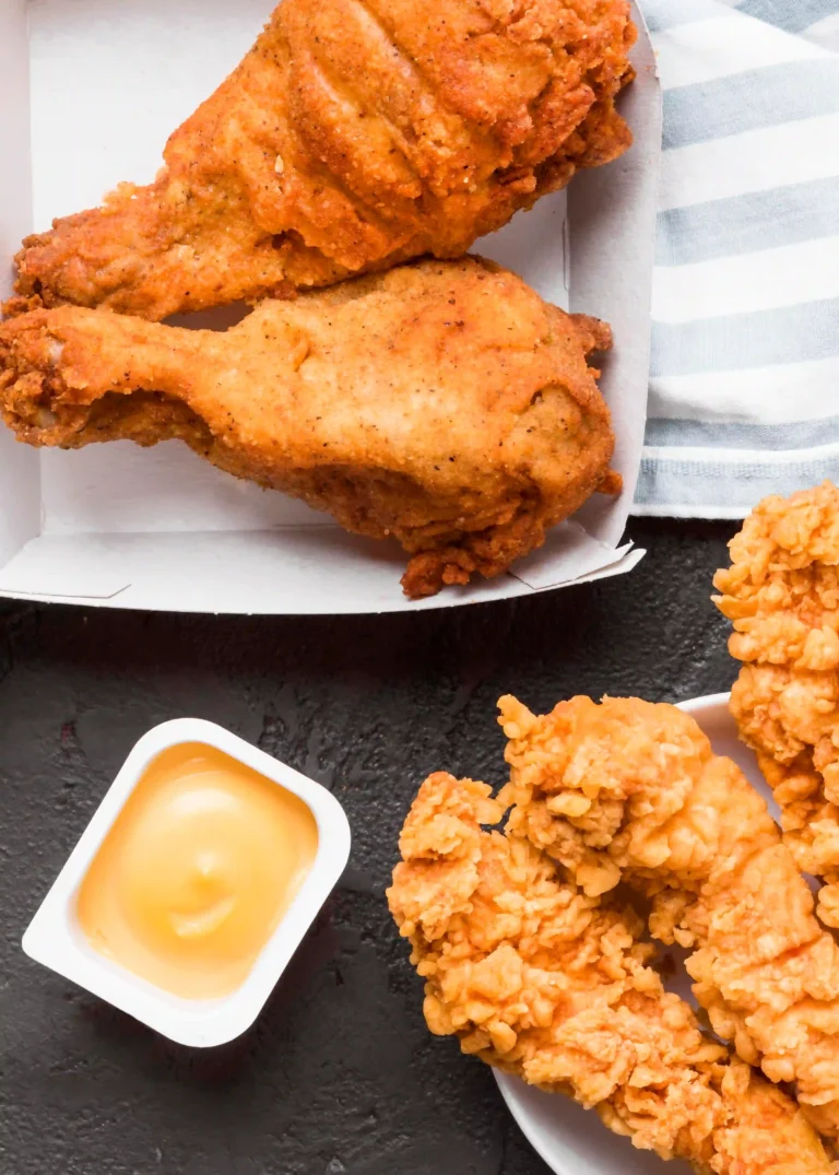 Best fried chicken in Dubai.. fried chicken with our special dip